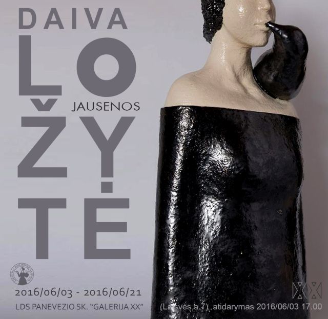 Galerijoje XX Daivos Ložytės paroda „Jausenos”