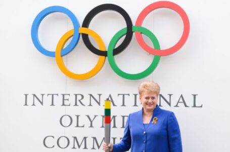 Šalies trispalvė olimpiadoje pakylėja visą Lietuvą