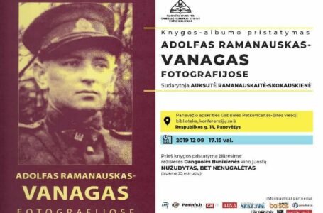 Knyga-albumas ,,Adolfas Ramanauskas -Vanagas fotografijose“
