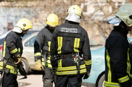 Ministrės padėka Kupiškio PGT ugniagesiui gelbėtojui Martynui Vitkevičiui