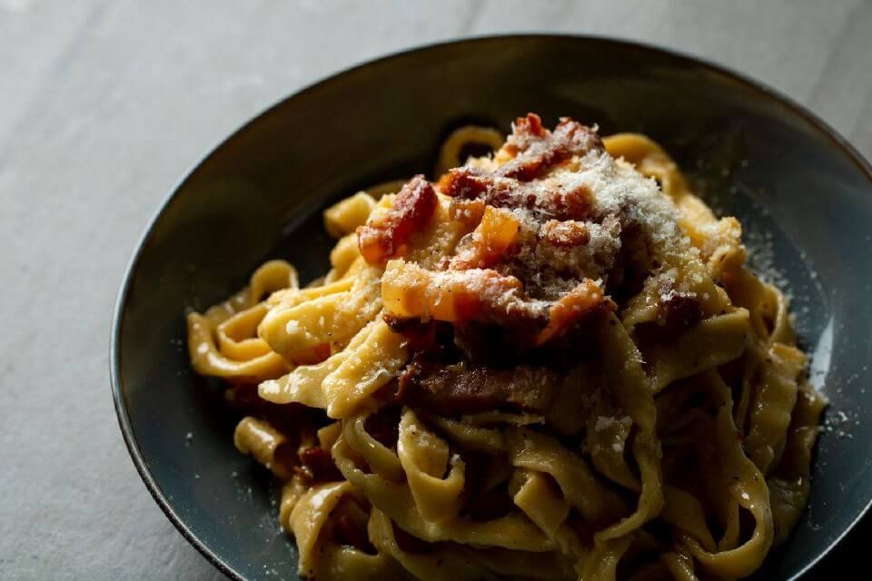 Naminė pasta su Carbonara padažu