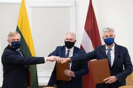 Baltijos šalių ministrai sutarė stiprinti bendrą gynybą