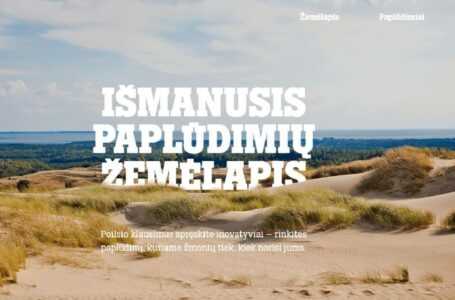 Pirmasis Lietuvoje „Tele2“ paplūdimių užimtumo žemėlapis papildytas parkais