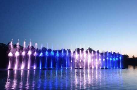 Tarptautinė IT kompanija pristatė rankomis valdomą fontaną Neryje