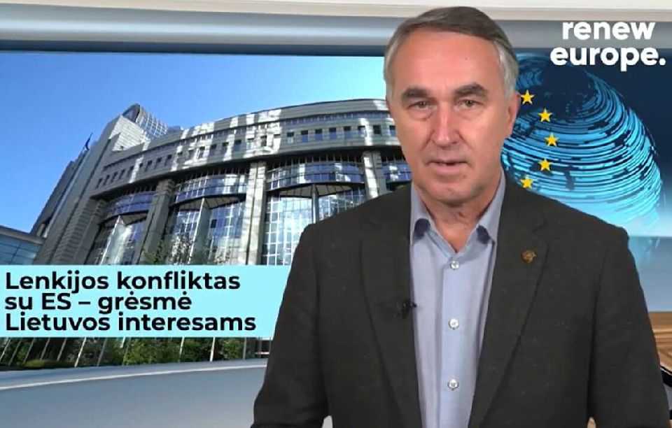 Petras Auštrevičius: Briuselio dienoraštis apie svarbiausius šios savaitės politinius įvykius Europos Parlamente (video)