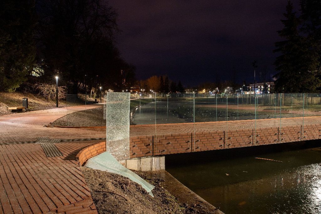 Statybininkų teigimu Panevėžio Senvagę niokoja vandalai