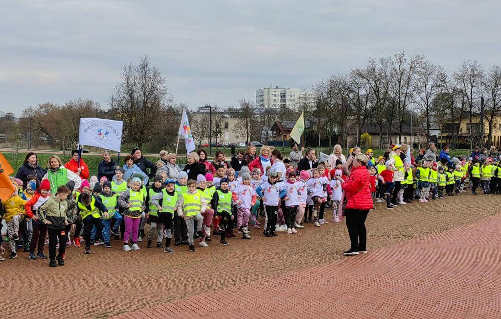 Panevėžyje vyko mažųjų sveikuolių bėgynės (video)