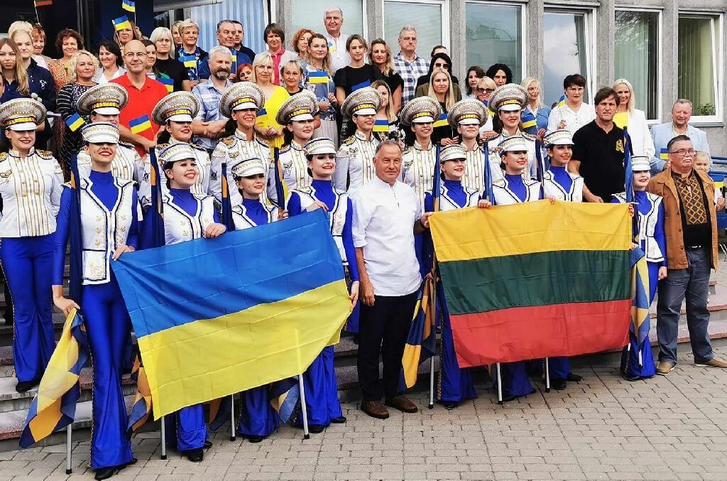 Panevėžio rajono savivaldybė paminėjo Ukrainos Nepriklausomybės dieną (video)