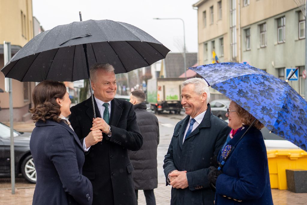 Prezidentas susitiko su Kupiškio rajono meru