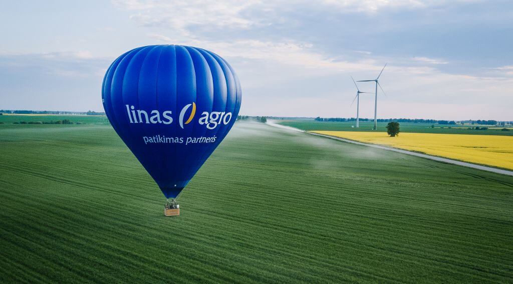 „Linas Agro“ kartu su „HeavyFinance“ mažins ūkininkų CO2 emisijas