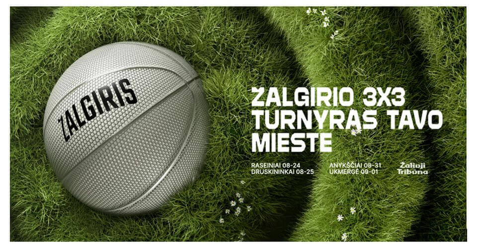 Tradicinis Kauno „Žalgirio“ 3×3 turnyras atvyks į Anykščius