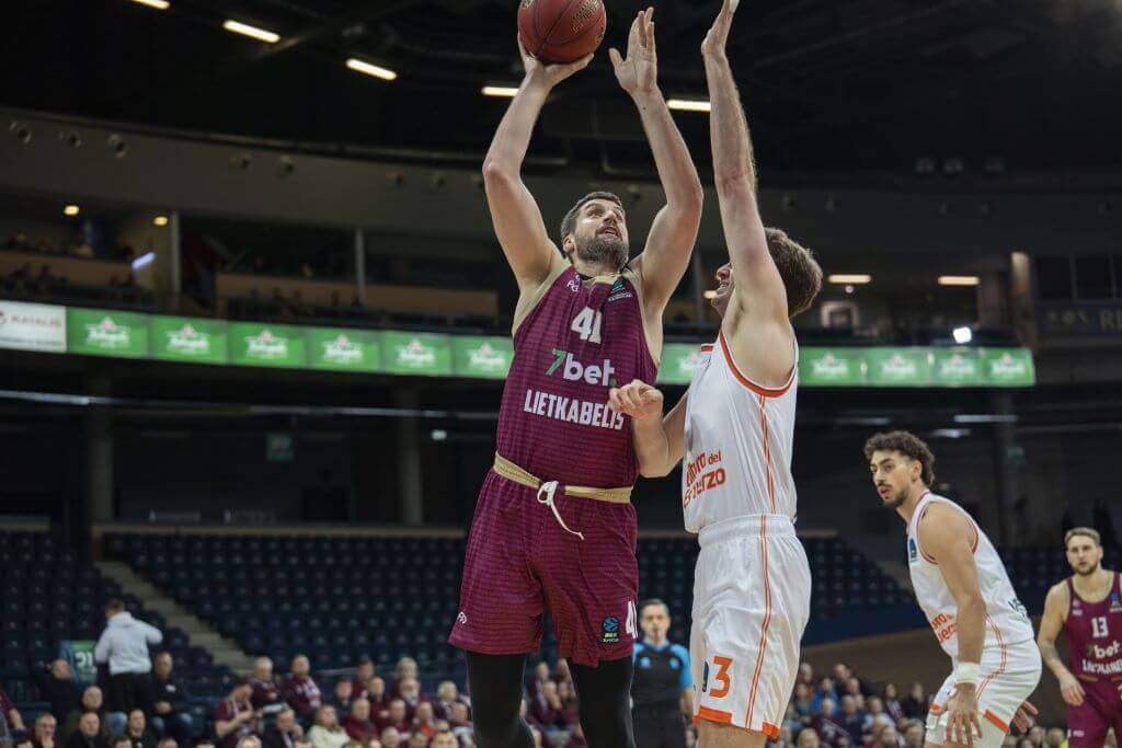 Panevėžio „7bet-Lietkabelis“ 91:96 nusileido Valensijos „Valencia“ ekipai iš Ispanijos